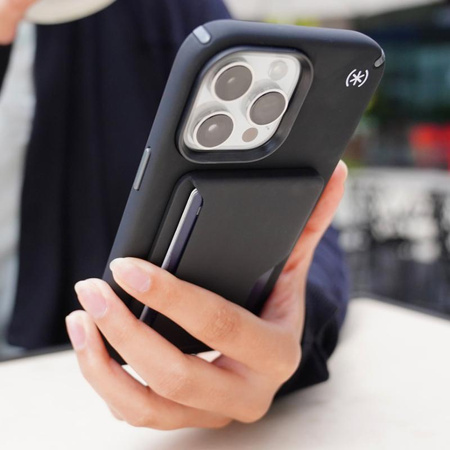 Speck ClickLock Wallet For MagSafe - MagSafe Magnetic Wallet (Black)