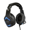 Trust GXT 460 Varzz - Casque d'écoute pour joueurs avec éclairage (noir)