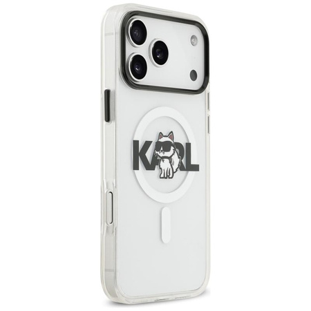 ETUI DO IPHONE 17 PRO MAX do MAGSAFE KARL LAGERFELD ORYGINALNE BEZBARWNE