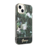 Guess Jungle Case - Etui iPhone 14 Plus (zielony)