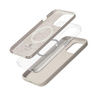 Crong Color Cover Magnetisch - iPhone 14 Pro MagSafe Tasche (steinbeige)