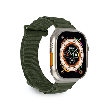 Puro Extreme Band - řemínek pro Apple Watch 42/44/45/49 mm (Armádně zelená)