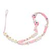 Guess Phone Strap Beads Shell - Phone Pendant 25 cm (Pink)