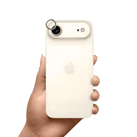 3mk HARDY Lens Protection Pro - Camera Lens Glass for iPhone Air (Titanium Gold)