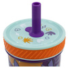 Disney Stitch – Kippsicherer Becher mit Silikonstrohhalm aus der Aloha-Kollektion, 370 ml
