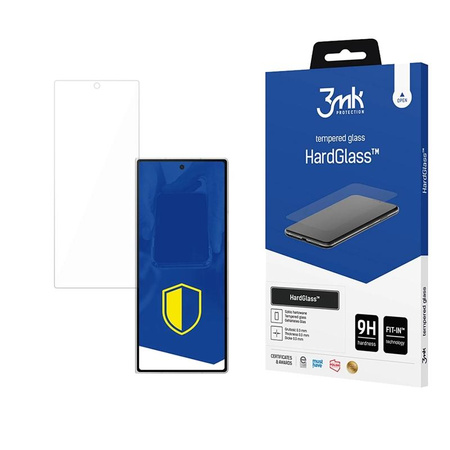 3mk HardGlass - Verre trempé pour Samsung Galaxy Z Fold 7 (avant)