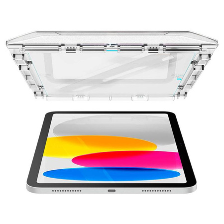 Spigen GLAS.TR EZ FIT - Gehärtetes Glas für Apple iPad 11" (2025) / 10.9" (2022) (Transparent)