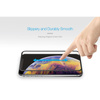 Just Mobile Xkin 3D Tempered Glass Screen Protector - Verre trempé pour iPhone 11 Pro Max / Xs Max (Transparent/ Noir)