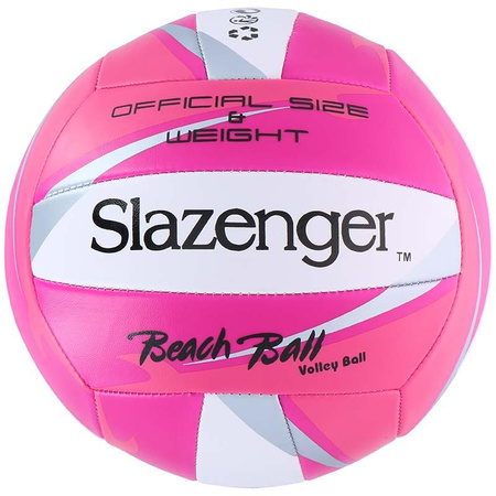 Slazenger - beach volley taille 4 (rose)