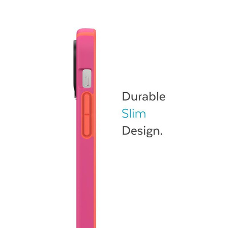 Speck CandyShell Pro - Etui iPhone 14 Pro Max z powłoką MICROBAN (Digital Pink / Energy Red)