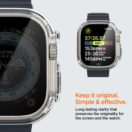 Spigen Ultra Hybrid - Case for Samsung Galaxy Watch 4 / 5 44 mm (Transparent)