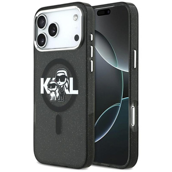 ETUI DO IPHONE 17 PRO MAX do MAGSAFE KARL LAGERFELD ORYGINALNE CZARNE MODNE