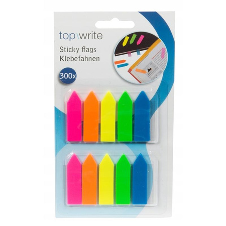 Topwrite - Indexové záložky / samolepicí bločky Arrows 300ks.
