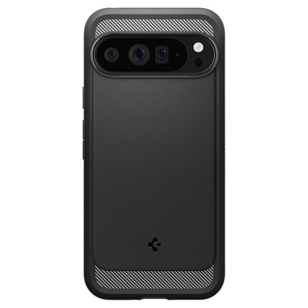 Spigen Rugged Armor - Gehäuse für Google Pixel 9 Pro XL (Mattschwarz)