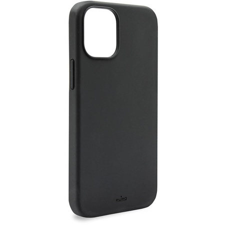 PURO ICON Cover - Étui pour iPhone 12 Pro Max avec protection antimicrobienne (noir)