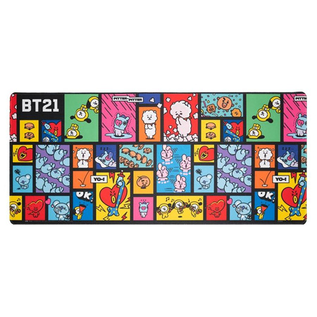 Line Friends BT21 - Spiel-/Schreibtischmatte XXL