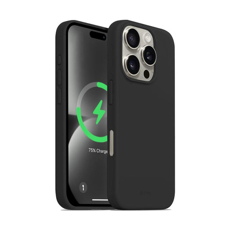 Crong Color Cover Magnetic - iPhone 16 Pro Max MagSafe Hülle (Schwarz)