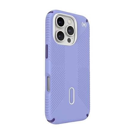 Speck Presidio2 Grip ClickLock & MagSafe - pouzdro pro iPhone 16 Pro (Future Lavender / Cassis Purple / White)