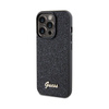 Guess Disco Metal Script - Coque iPhone 14 Pro (noir)