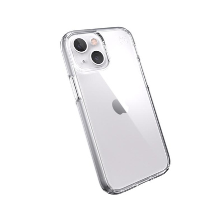 Speck Presidio Perfect-Clear - iPhone 13 Mini / 12 mini case with MICROBAN coating (Clear)