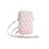Guess Zip GCube Bottom Stripe - Phone Bag (pink)