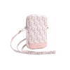 Guess Zip GCube Bottom Stripe - Phone bag (pink)
