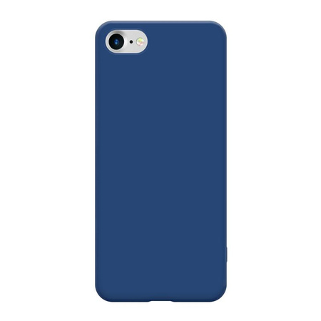 Crong Color Cover - Coque iPhone SE (2022/2020) / 8 / 7 (bleu)