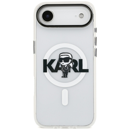 Karl Lagerfeld IML Karl Sketch Logo MagSafe - Pouzdro iPhone Air (průhledná)