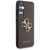 Guess Genarbtes Großes 4G Logo Kleines Klassisches Logo - Tasche für Samsung Galaxy S25 (braun)