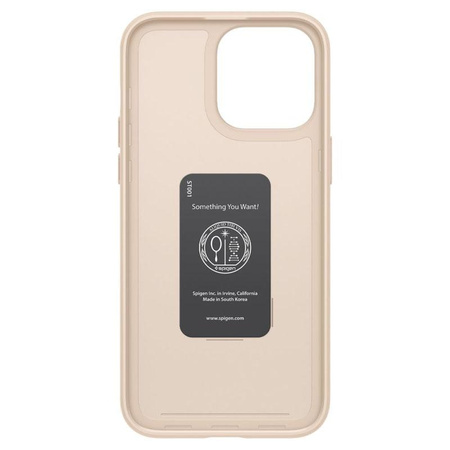 Spigen Thin Fit - Coque pour iPhone 14 Pro Max (Beige)