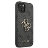 Guess 4G Big Metal Logo - iPhone 13 Mini Tasche (grau)