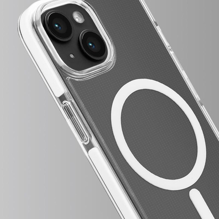 PURO LITEMAG PRO - Étui MagSafe pour iPhone 15 (Transparent)