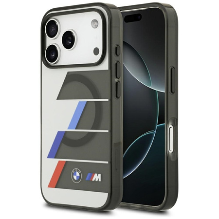 Etui do iPhone 17 Pro Max do MagSafe BMW M Oryginalny Kolorowy Pokrowiec