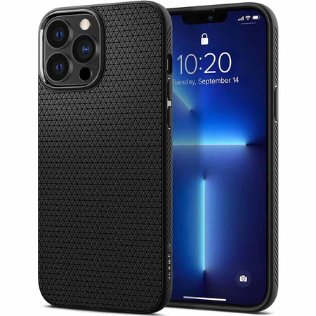 Spigen Liquid Air - Coque pour iPhone 13 Pro (Noir)