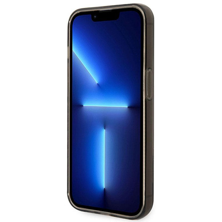 Guess Translucide - Coque iPhone 14 Pro (noir)