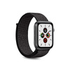 PURO Nylon - Bracelet pour Apple Watch 38/40/41 mm (Noir)