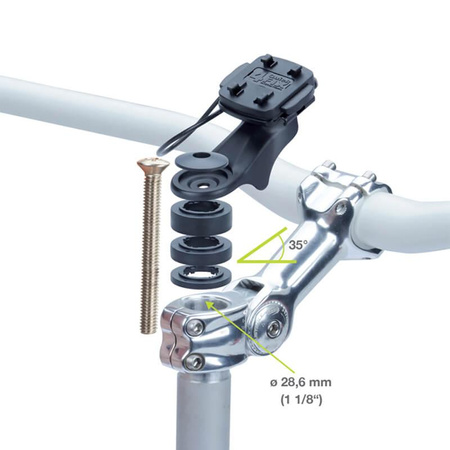 iGrip Universal Biker Stem Splashbox - Support vélo universel pour smartphones