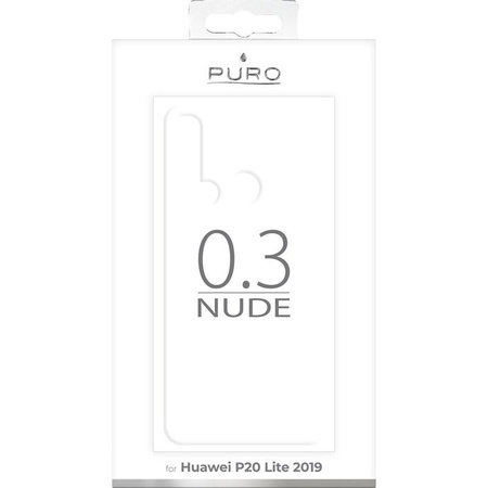 Étui PURO 0.3 Nude - Huawei P20 Lite (2019) 6.4" (Transparent)
