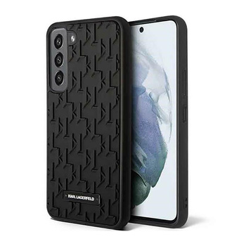 Karl Lagerfeld Monogram 3D Pattern - Samsung Galaxy S23+ Case (black)