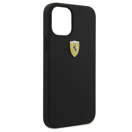 Ferrari On Track Silicone - Coque pour iPhone 12 mini (noir)