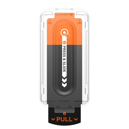 Spigen GLAS.TR EZ Fit Pro - Verre trempé pour Samsung Galaxy S25 Edge