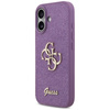 ETUI DO IPHONE 17 GUESS ORYGINALNE FIOLETOWE BROKATOWE ELEGANCKIE MODNE