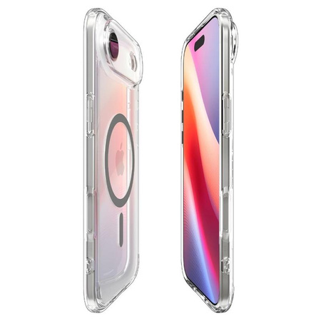 ETUI DO IPHONE AIR do MAGSAFE SPIGEN ULTRA HYBRID ORYGINALNE PRZEZROCZYSTE