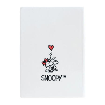 Snoopy - Plüss jegyzetfüzet / A5-ös jegyzetfüzet a Love Season kollekcióból