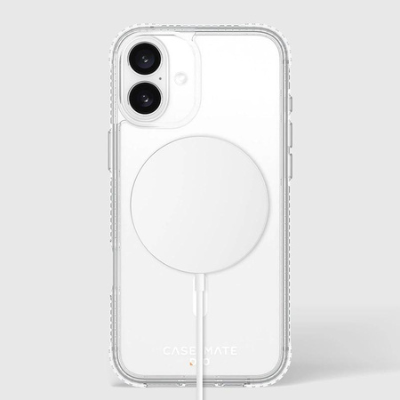 Case-Mate Tough D3O MagSafe - Pouzdro pro iPhone 16 Plus (Clear)