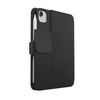 Speck Balance Folio - Étui pour iPad mini 7 (2024) / mini 6 (2021) avec revêtement MICROBAN (Noir)