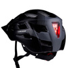 Dunlop - MTB bike helmet 6xLED r. L (Black-gray)