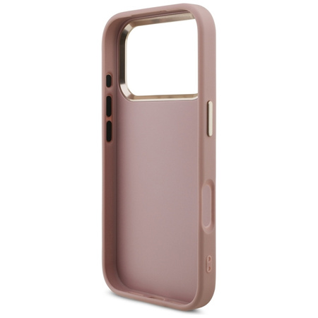 ETUI DO IPHONE 17 PRO GUESS ORYGINALNE RÓŻOWE BROKATOWE ELEGANCKIE CASE
