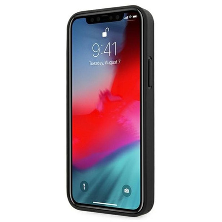 Guess 4G Big Metal Logo - pouzdro pro iPhone 12 mini (šedé)