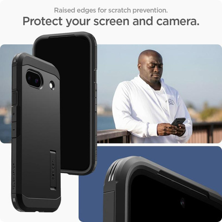 Spigen Tough Armor - tok Google Pixel 8A (fekete)